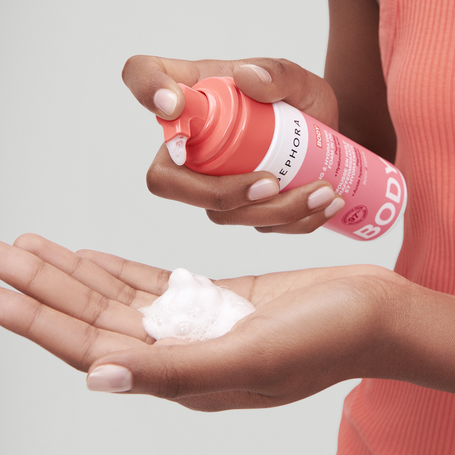 LIFT & FIRM ESPUMA EN ACEITE REAFIRMANTE E HIDRATANTE (ESPUMA REAFIRMANTE CORPORAL PARA CUIDADO DE LA PIEL)